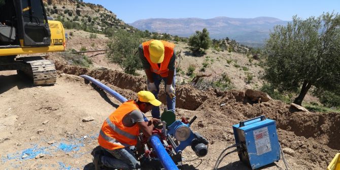 Meski, Mut İlçesinde İçme Suyu Çalışmalarına Devam Ediyor