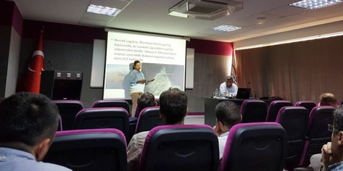 Daire Amirlerine Hersek Lagünü Anlatıldı