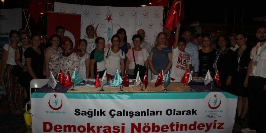 Çanakkale’de Demokrasi Nöbeti Devam Ediyor