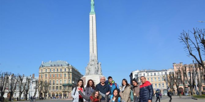 Bafra Atatürk Anadolu Lisesi Öğrencileri Letonya’yı Gezdi