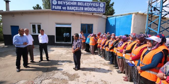Beyşehir’in Park Ve Bahçeleri Kadınlara Emanet