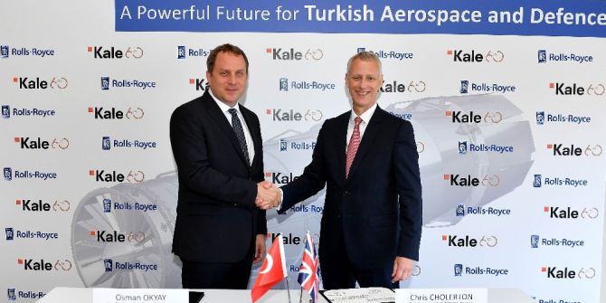 Kale Grubu Ve Rolls-royce Uçak Motoru Üretmek İçin Ortak Oldu