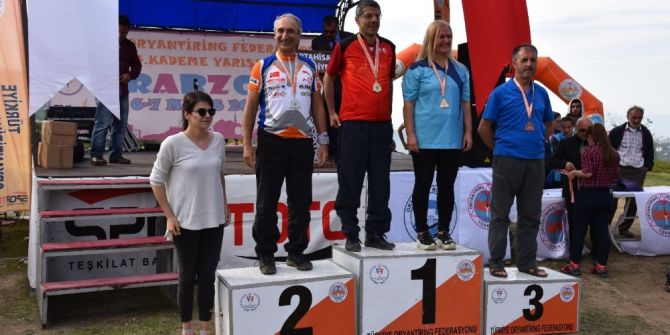 Trabzon’da Oryantiringde Madalyalar Sahiplerini Buldu