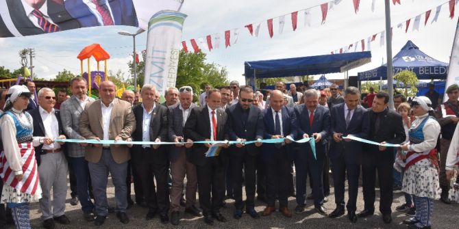 Başkan Doğan, Mecidiye Köyü Tören Alanını Açtı