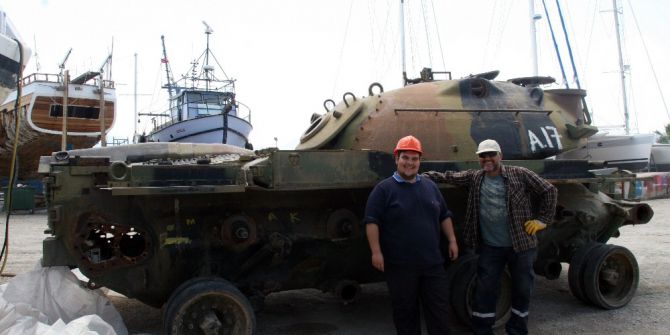 Savaş Tankı Dalış Turizmi İçin Batırılacak
