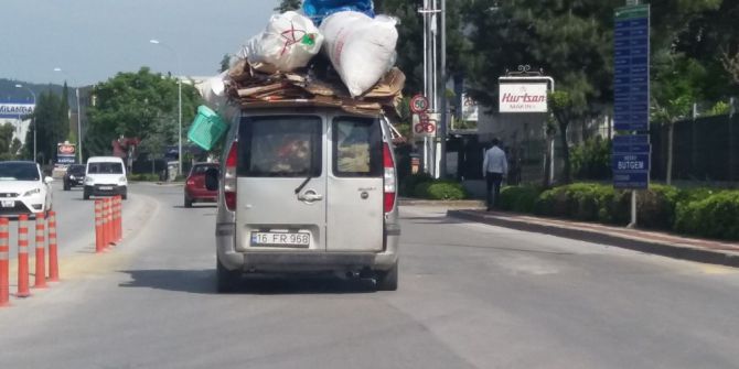 Trafikte Tehlikeli Görüntüler