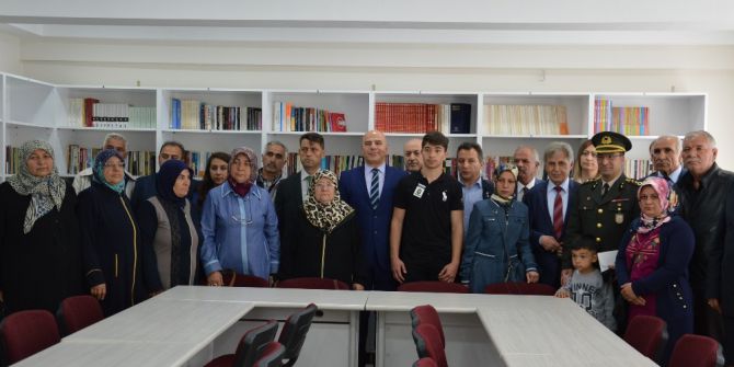 Şehit Uzman Çavuş Musa Saydam Adına Kütüphane Açıldı