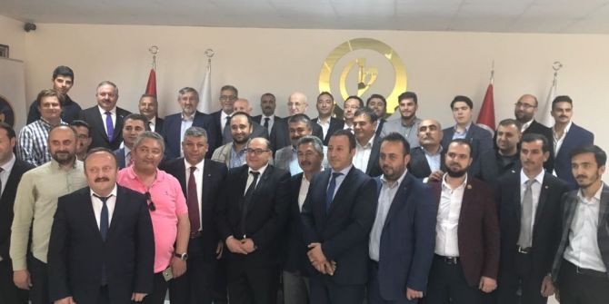 Meclis Başkanı İsmail Kahraman Birlik Vakfı’nı Ziyaret Etti