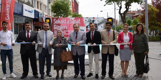 Konya’da Sokakta Sanat Günleri Başladı