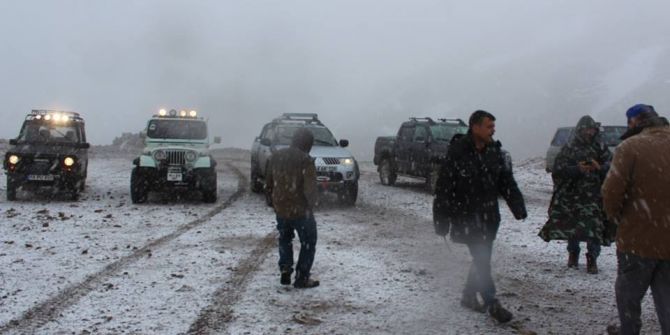 Malatya’da Mayıs Ortasında Kar Sürprizi