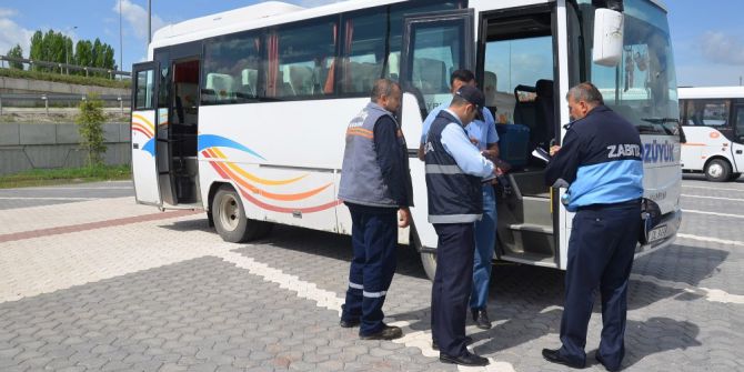 Zabıtadan S Plaka Denetimi