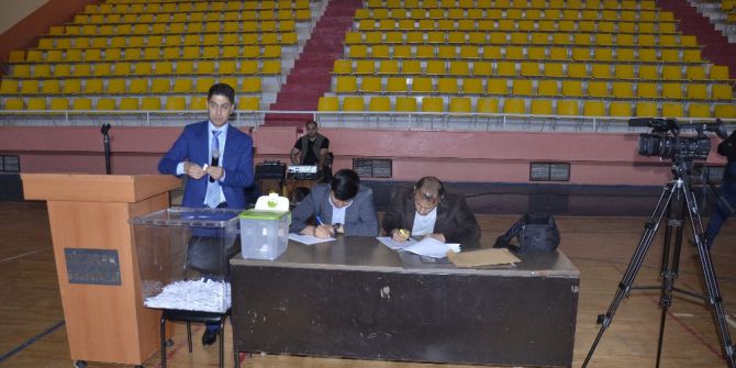 Siverek’te İş-kur Kurası Noter Huzurunda Yapıldı