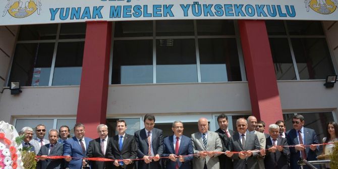 Selçuk Üniversitesi Yunak Myo Açıldı