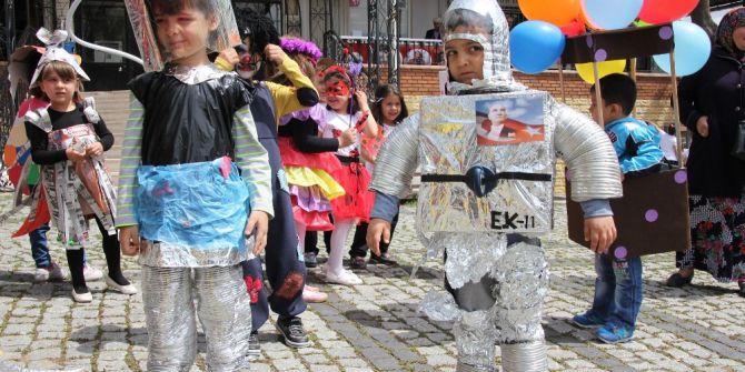Anaokulu Öğrencilerinden ’Her Atık Çöp Değildir’ Sergisi