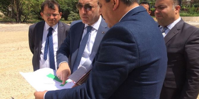 Başkan Saygılı Çalışmaları İnceledi