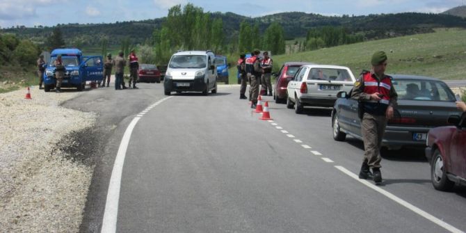 Jandarma Halkın Huzuru İçin Görev Başında