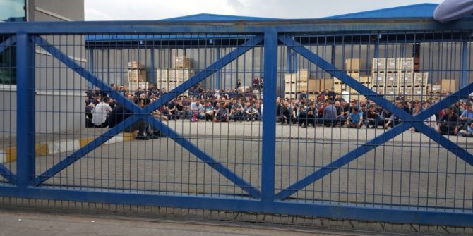 Yapılan Zamların Az Olduğunu İddia Eden İşçiler İş Bıraktı