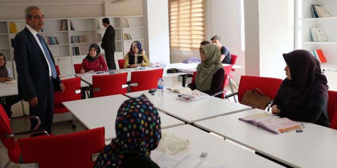 Başkan Demirkol Çalışma Salonlarını Ziyaret Etti