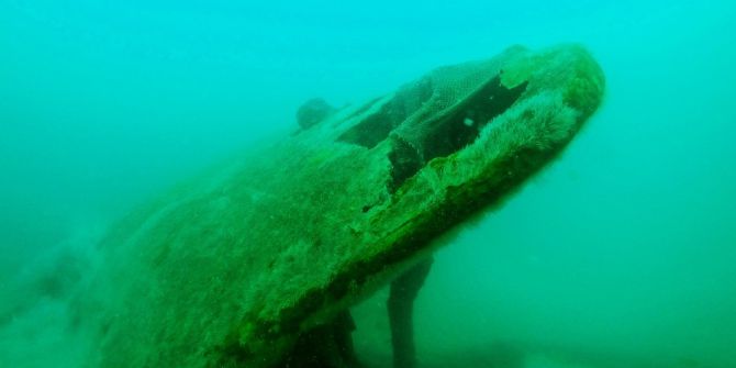 2. Dünya Savaşı Sonunda Batırılan Alman Denizaltısı İşte Böyle Görüntülendi.