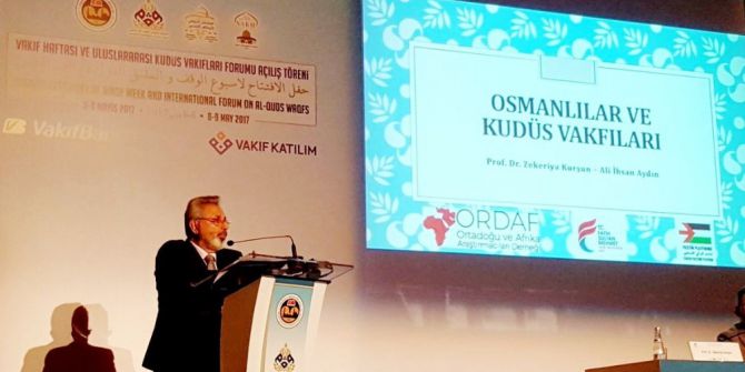 Prof. Dr. Zekeriya Kurşun: “Kudüs Köylerinin Hepsi Vakıf Toprağıdır”