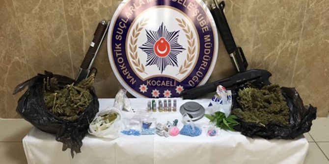 Kocaeli’de Uyuşturucu Operasyonu: 51 Gözaltı