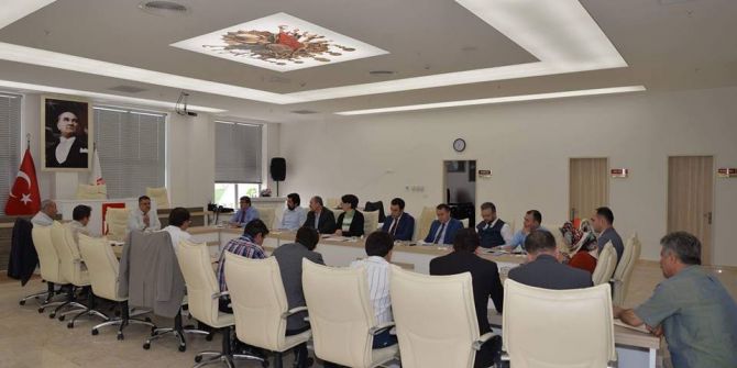 Başkan Yağcı, Haftalık İstişare Toplantısı Gerçekleştirdi