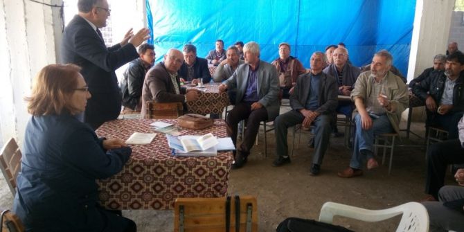 Kuyucaklı Üreticilere ‘Çatak’ Eğitimi Verildi