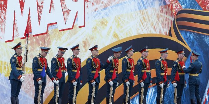 Rusya’da 72’nci Zafer Günü Kutlamaları