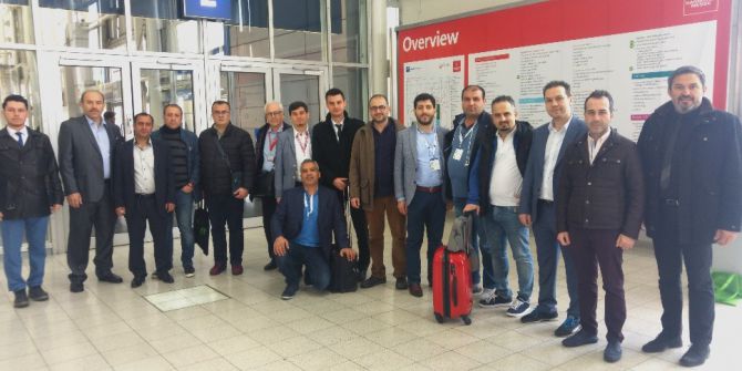 Konyalı Sanayiciler Hannover Messe Fuarı’nı Ziyaret Etti