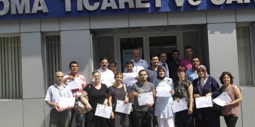 Soma’da 25 Girişimci Belgelerine Kavuştu