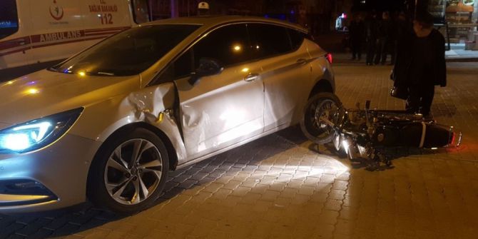 Tavşanlı’da Trafik Kazası, 1 Yaralı