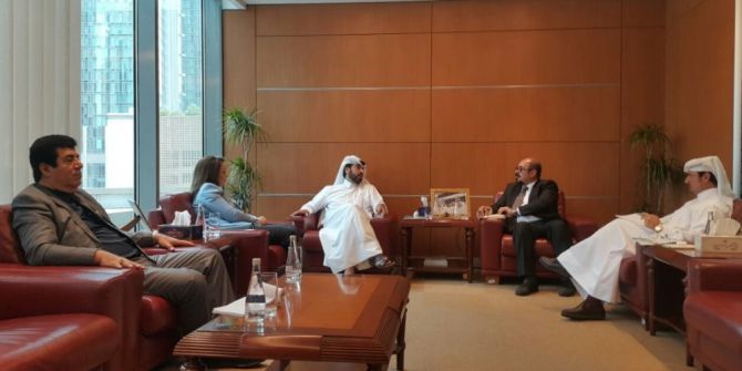 Başkan Atasoy, Katar Borsa Başkanlığını Ziyaret Etti