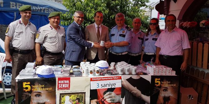 Trafik Haftası Etkinliğinde Kan Bağışı