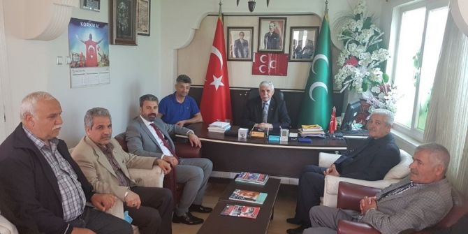 Ak Parti’den Mhp’ye Teşekkür Ziyareti