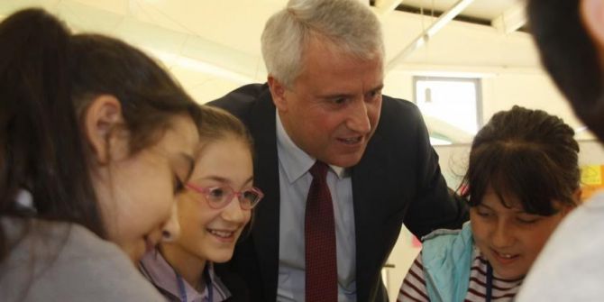 Rektör Gündoğan “Merak Makinesi”ni İnceledi