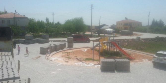 Kayapınar’da Köylere Parke Taşı Döşendi