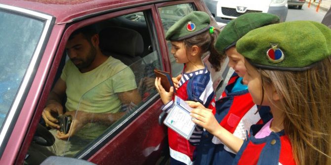 Söke’de Öğrencilere Trafik Bilinci Aşılandı