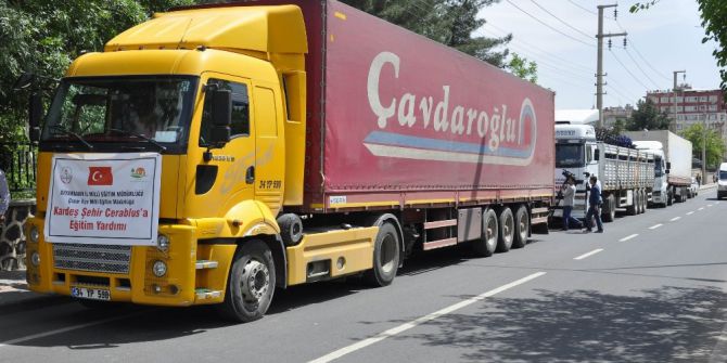 Diyarbakır’dan El-bab Ve Cerablus’a 3 Tır Yardım