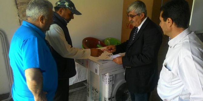 Büyükşehir’den Eşya Desteği