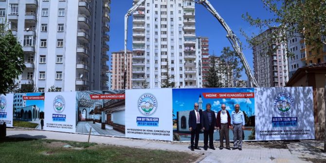 Talas Belediyesi 8. Caminin Temelini Attı