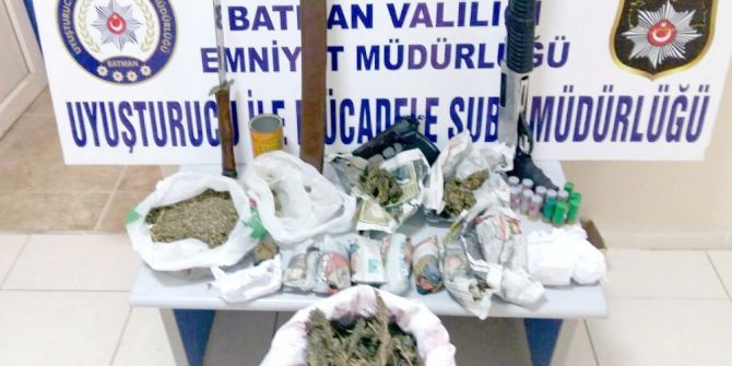 Batman’da Uyuşturucu Operasyonu: 11 Gözaltı