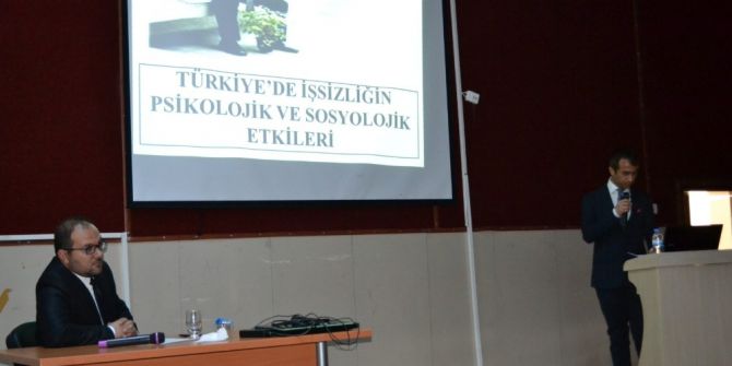 Adıyaman Üniversitesinde Sosyal Sorunlar Konulu Seminer