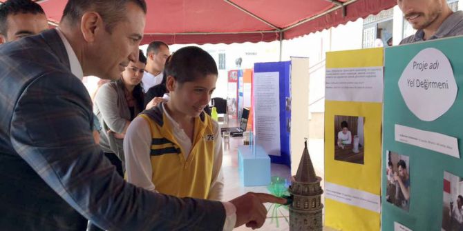 Özel Öğrenciler Tubitak Fuarında