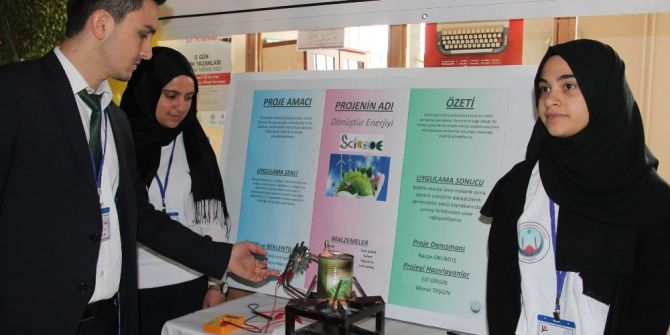 Domaniç’te 4006 Tübitak Bilim Fuarı