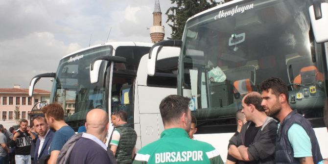 Bursasporlu Taraftarlar Umreye Uğurlandı