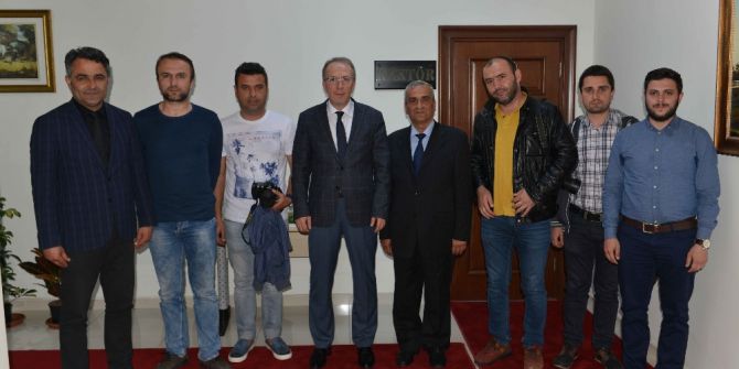 Rektör Uzun’a Tebrik Ziyaretleri Sürüyor