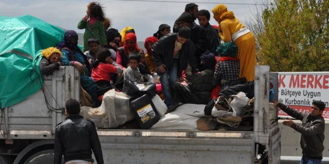 Durdurulan Tırın Dorsesinden 44 Suriyeli Tarım İşçisi Çıktı