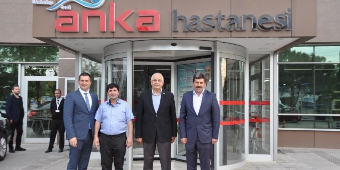 Erdoğan’dan Anka Hastanesine Ziyaret