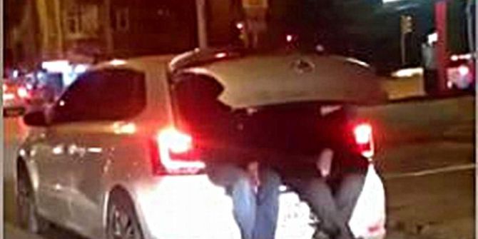 Kayseri Trafiğinde İlginç Görüntü