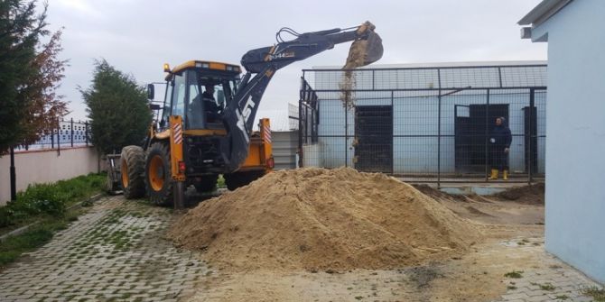 Süleymanpaşa Belediyesi Sokak Hayvanları Geçici Bakımevi’nde Bahar Temizliği